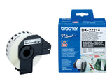 BROTHER P-TOUCH DK-22214 continue length papier 12mm x 30.48m