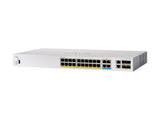 CISCO Catalyst 1300 24-Port Switch / 8-Port 2.5GE + 16-Port 1GE PoE+ with 375W power budget 4 x 10G SFP+ Uplinks