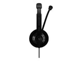 EPOS SC 75 USB MS double-sided wired headset with both 3.5 mm jack and USB connectivity