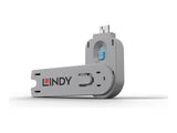 LINDY Clé pour bloqueur de port USB type A bleu