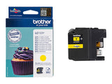 BROTHER LC-123 cartouche dencre jaune capacité standard 600 pages pack de 1