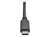 EATON TRIPPLITE USB-C to USB-A Adapter M/F USB 3.1 Gen 1 5Gbps Thunderbolt 3 Compatible 6-in. 15.24 cm