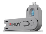 LINDY Clé pour bloqueur de port USB type A bleu