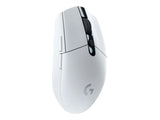 LOGITECH G G305 Mouse optical 6 buttons wireless 2.4 GHz USB wireless receiver white