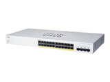 CISCO Business Switching CBS220 Smart 24-port Gigabit 4x1G SFP uplink