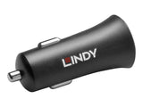 LINDY Single Port USB Type C Car Charger