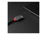 LINDY 3m USB 3.2 Type C to Micro-B Cable Anthra Line