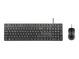 TARGUS Full Size Wired Keyboard and Mouse Combo (FR)