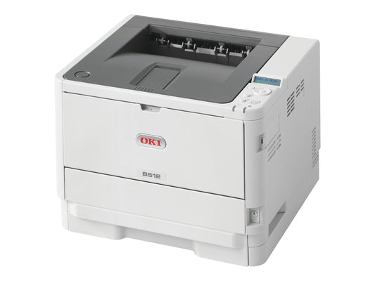 OKI B512dn monochrom LED printer 28,6 x 38,7 x 36,4 Bac standard de 530 Feuilles