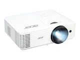 ACER H5386BDi DLP 720p 1280x720 16:9 4500 ANSI Lumen 20.000:1 35DB HDMI VGA RCA USB A wireless projection white