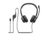 LOGITECH H390 USB-C Computer Headset Midnight Black
