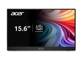 ACER Moniteur Portable PM161QB1bmiuux 15.6p LED IPS 16:9 FHD 60Hz Dalle Flat HDMI 1.4 + 2xType-C Garantie 2ans Standard
