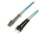 MCL ST/LC Multimode duplex 50/125 OM3 optical fiber - 20m