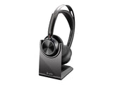 HP Poly Voyager Focus 2 USB-C-C Headset +USB-C/A Adapter +Charging Stand