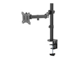 TNB ERGO Line Single Height Adjustable Monitor Stand Screen Pole With Simple Articulation And Height Adjustment