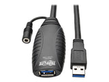 EATON TRIPPLITE USB 3.0 SuperSpeed Active Extension Repeater Cable USB-A M/F 15M 49.21ft.