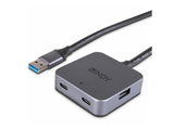 LINDY 10m USB 3.0 Hub 4 Ports