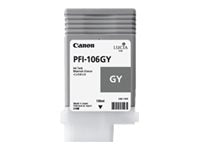 CANON PFI-106GY cartouche dencre gris capacité standard 130 ml pack de 1