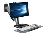 EATON TRIPPLITE WorkWise Wall-Mounted Workstation Single Display