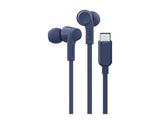 BELKIN USB-C EARBUDS W/ ADJUSTABLE VOLUME LIMITER BLUE