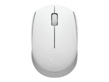 LOGITECH M171 Mouse right and left-handed optical 3 buttons wireless 2.4 GHz USB wireless receiver off-white