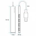 Hub USB 4 ports 3.0 autoalimenté