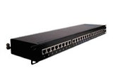 Panneau de brassage 19" 1U 16 ports CAT6 STP