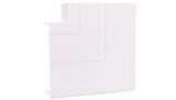 OBO ANGLE PLAT POUR GOULOTTE RAPID 45-2 GK 130x53 PVC BLANC