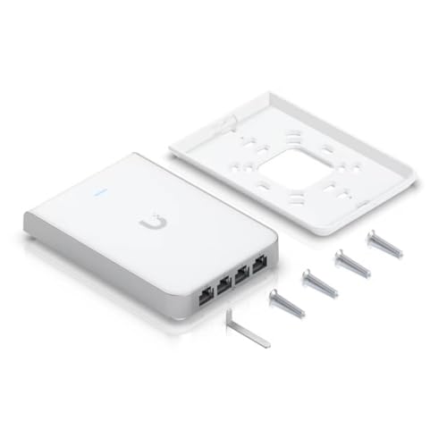 Ubiquiti U6-IW Networks Unifi 6 In-Wall 573,5 Mbit/s Blanc Connexion Ethernet, supportant l'alimentation via ce port (PoE)