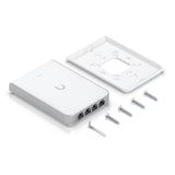 Ubiquiti U6-IW Networks Unifi 6 In-Wall 573,5 Mbit/s Blanc Connexion Ethernet, supportant l'alimentation via ce port (PoE)