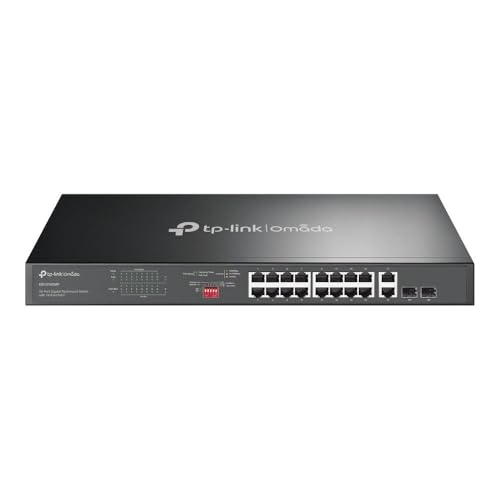 TP-LINK DS1018GMP Switch 18p Gigabit dont 16 PoE+ & 2 SFP 25