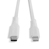 LINDY 1m USB Type C to Lightning Cable USB Type C Male to Lightning Male