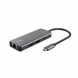 TRUST Adaptateur DALYX USB-C 6 en 1 2 USB-C 2 USB 1 HDMI 1 Ethernet