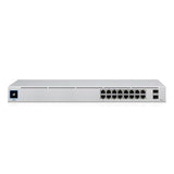 Ubiquiti USW-16-POE Networks UniFi 16-Port PoE Géré L2/L3 Gigabit Ethernet (10/100/1000) Connexion Ethernet, supportant l'alimentation via ce port (PoE) 1U Arge