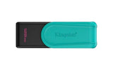 KINGSTON 128Go Portable USB 3.2 Gen 1 DataTraveler Exodia S Black/Turquoise