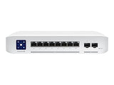 Ubiquiti USW-ENTERPRISE-8-POE Networks UniFi Enterprise 8 PoE Géré L3 2.5G Ethernet (100/1000/2500) Connexion Ethernet, supportant l'alimentation via ce port (P