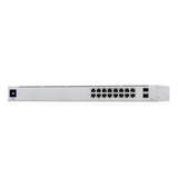 Ubiquiti USW-16-POE Networks UniFi 16-Port PoE Géré L2/L3 Gigabit Ethernet (10/100/1000) Connexion Ethernet, supportant l'alimentation via ce port (PoE) 1U Arge