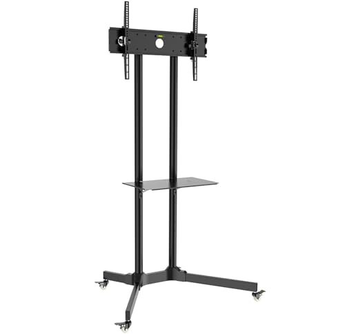 Techly 309982 support pour téléviseur 165,1 cm (65") Noir