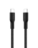 BELKIN USB-C TO USB-C 240W 2.0 BRAIDED PCR 1M BLACK