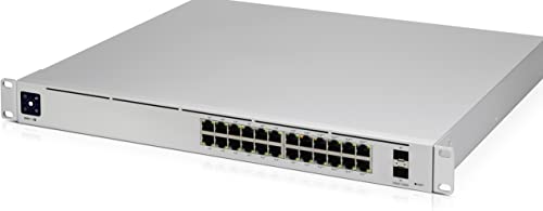 Ubiquiti USW-PRO-24-POE Networks UniFi Pro 24-Port PoE Géré L2/L3 Gigabit Ethernet (10/100/1000) Connexion Ethernet, supportant l'alimentation via ce port (PoE)