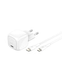 BELKIN 30W USB PD Wall Charger with PPS WHT w/1m C-LTG