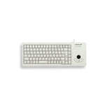 CHERRY Clavier miniature + trackball USB noir (Espagne)