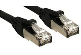 LINDY S/FTP Cat.6 Cable Black 30m LSOH incl. Testprotocol