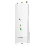 Ubiquiti Networks AirFiber AF-5XHD 1000 Mbit/s Blanc Connexion Ethernet, supportant l'alimentation via ce port (PoE)