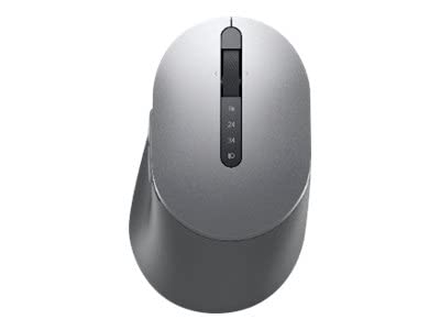 DELL KM7321W clavier Souris incluse RF sans fil + Bluetooth QWERTY US International Gris, Titane