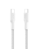 BELKIN USB-C TO USB-C 240W 2.0 BRAIDED PCR 1M WHITE