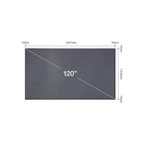 EPSON ELPSC36 Laser TV 120p Screen