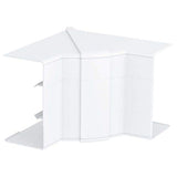 OBO ANGLE INTERIEUR VARIABLE POUR GOULOTTE RAPID 45-2 GK 100x53 PVC BLANC