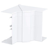 OBO ANGLE INTERIEUR VARIABLE POUR GOULOTTE RAPID 45-2 GK 130x53 PVC BLANC
