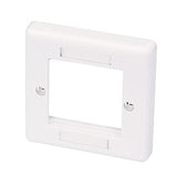 LINDY Single AV Face Plate for GBtype single Pattress Box